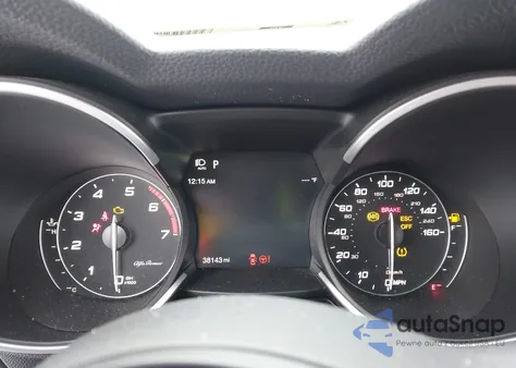 2023 Alfa Romeo Stelvio Ti Awd z USA, uszkodzony, nr VIN ZASPAKBN4P7D57061